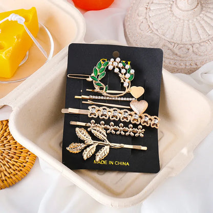 Metal Hair Clips For Girls