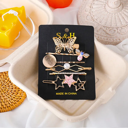 Metal Hair Clips For Girls