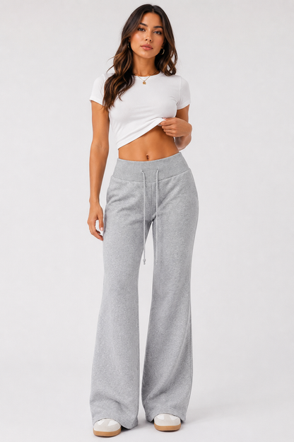 Women’s Fleece-Lined Wide-Leg Pants