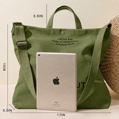 Large Capacity Canvas Tote Bag