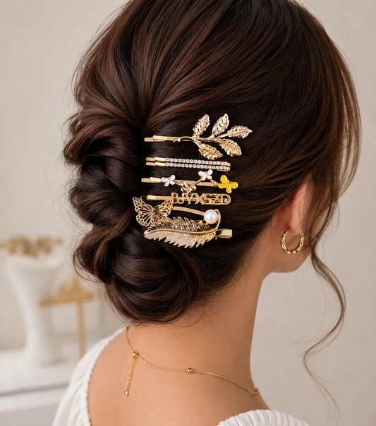 Metal Hair Clips For Girls