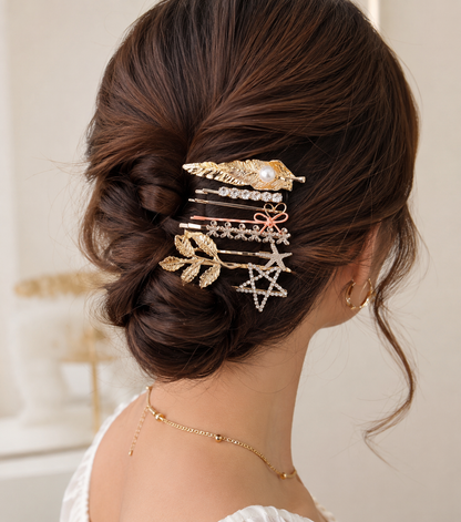 Metal Hair Clips For Girls