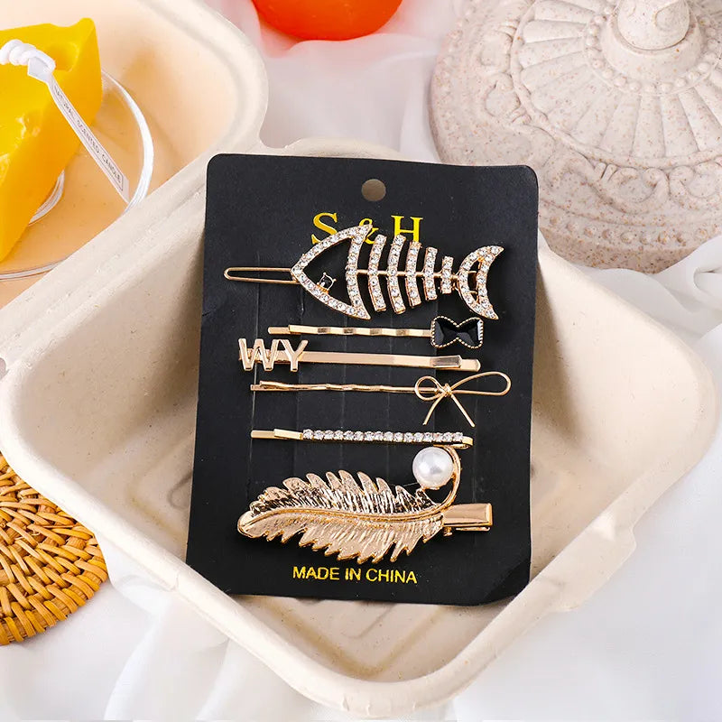 Metal Hair Clips For Girls