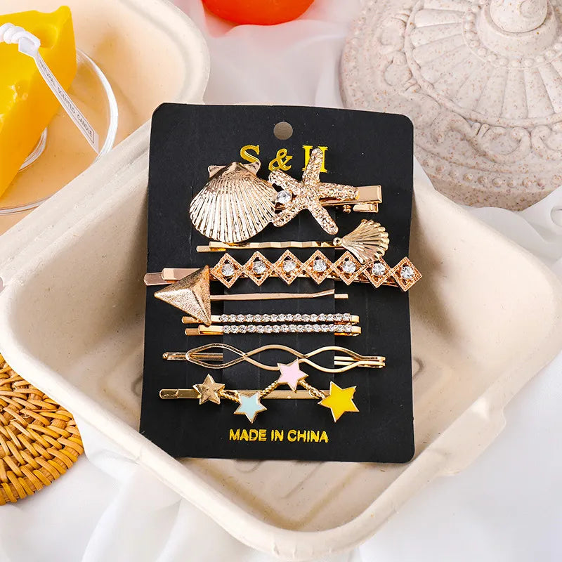 Metal Hair Clips For Girls