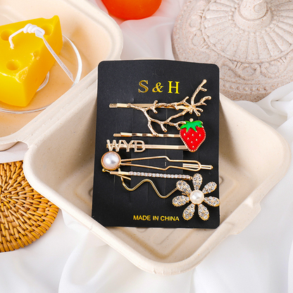 Metal Hair Clips For Girls