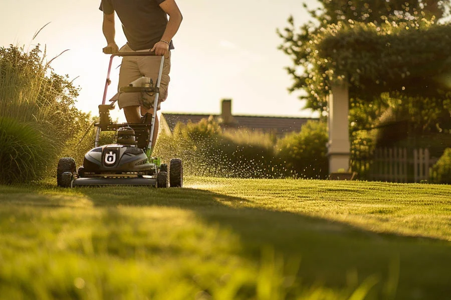 best battery powered push lawn mower