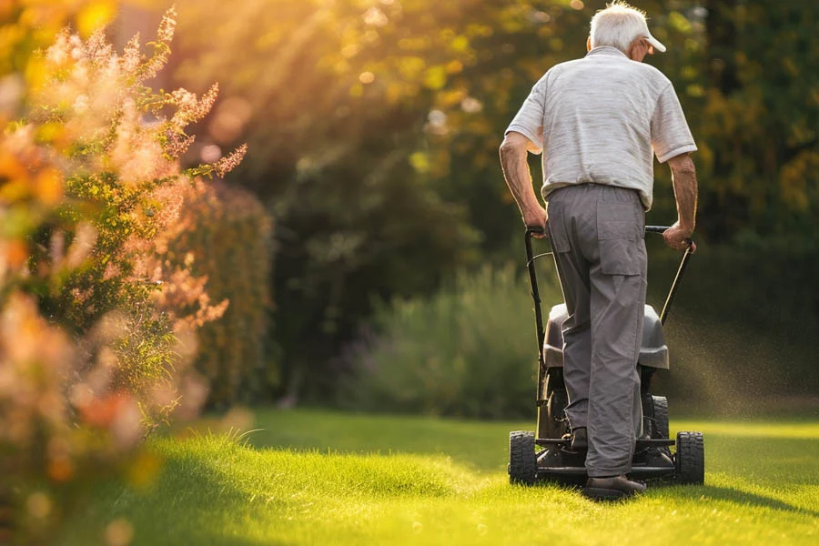 best battery powered push lawn mower