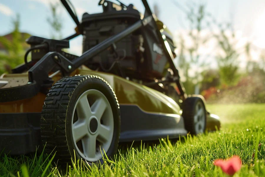 lowes electric push mower