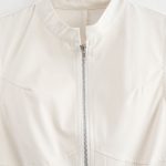 Sandstone Zip-Front Dress